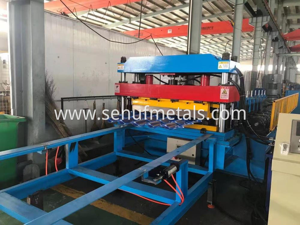 Step Tile Roll Forming Machine 2